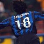 Ivan zamorano con el inter de milan